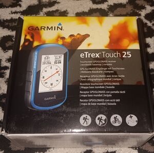 Garmin Etrex Touch 25 Rugged Outdoor Hiking Bike Biking GPS Navigator